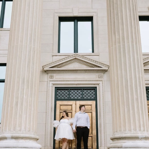 Bridal Princess Puff Dress - Picture 4 of 5